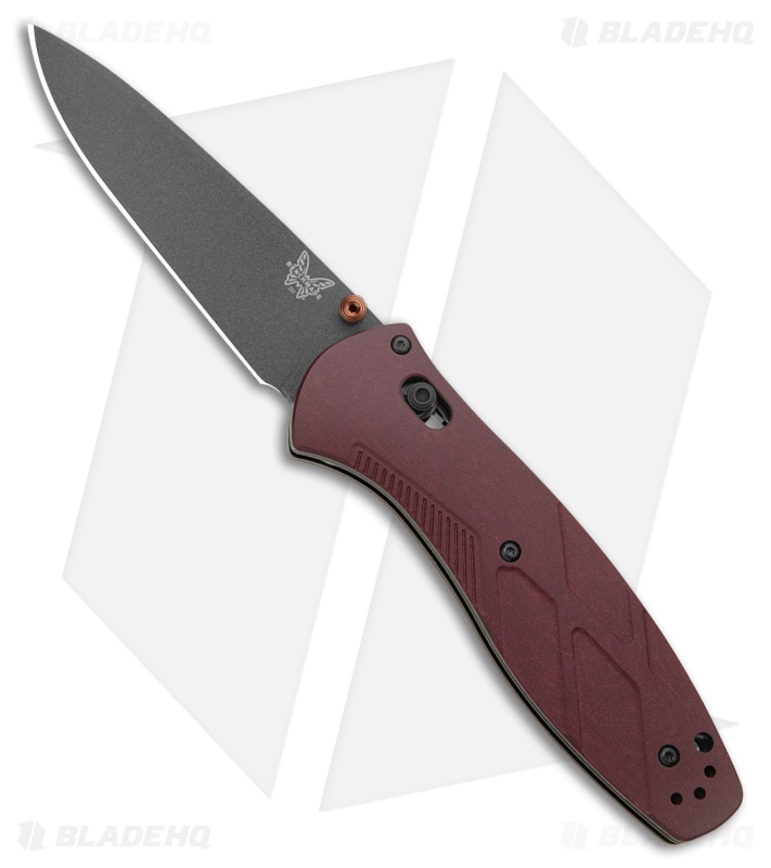 Benchmade Barrage AXIS-Assist Knife Redstone Richlite (3.6" Cerakote)