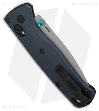 Benchmade Bugout AXIS Lock Knife Crater Blue Aluminum (3.2" Cerakote)