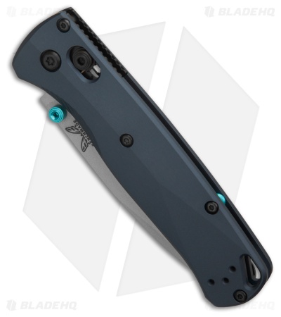 Benchmade Bugout AXIS Lock Knife Crater Blue Aluminum (3.2" Cerakote)