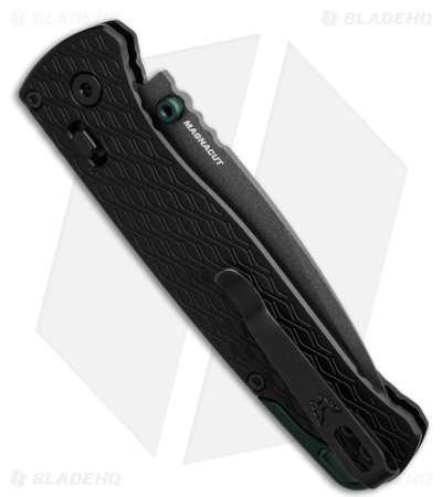 Benchmade Bugout Vapyr AXIS Lock Knife Black Al (3.25" Black MagnaCut) 534BK