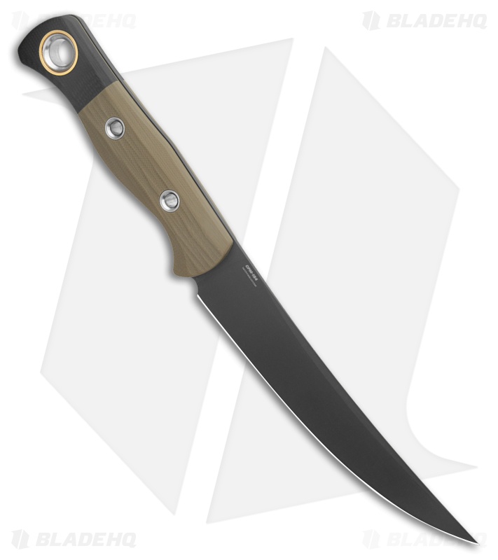 Benchmade Meatcrafter Fixed Blade Knife OD Green/Black G-10 (6.1" Black SW)