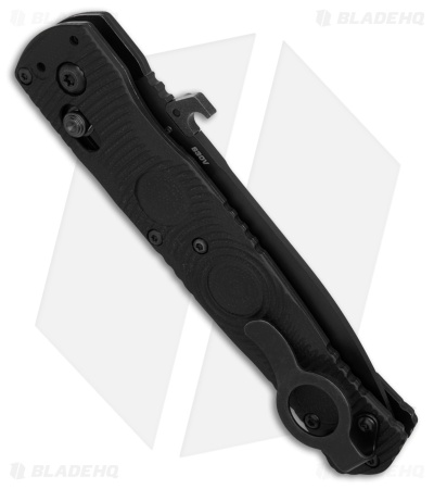 Benchmade Mini SOCP AXIS Lock Knife Black G-10 (3.8" Black Serr) 393SBK