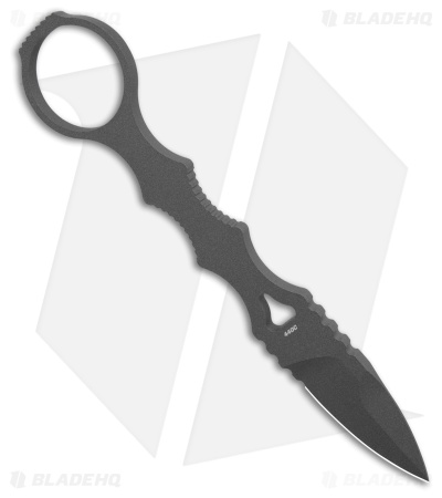 Benchmade Mini SOCP Dagger Fixed Blade Knife Tungsten Gray 440C (2.2" Gray)
