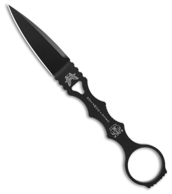 Benchmade SOCP Dagger Fixed Blade Knife Black 440C (2.75" Black) 174BK
