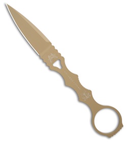 Benchmade SOCP Dagger Fixed Blade Knife Desert Sand 440C (2.75" Sand) 174SN