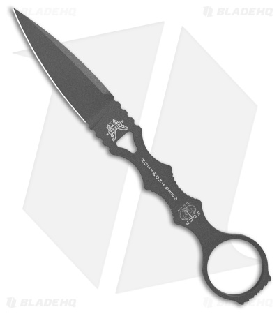 Benchmade SOCP Dagger Fixed Blade Knife Tungsten Gray 440C (3.75" Gray) 174GY