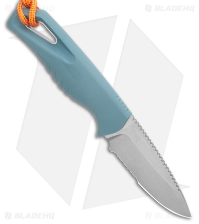 Benchmade Intersect Fixed Blade Knife Depth Blue Santoprene (2.7" SW Serr)