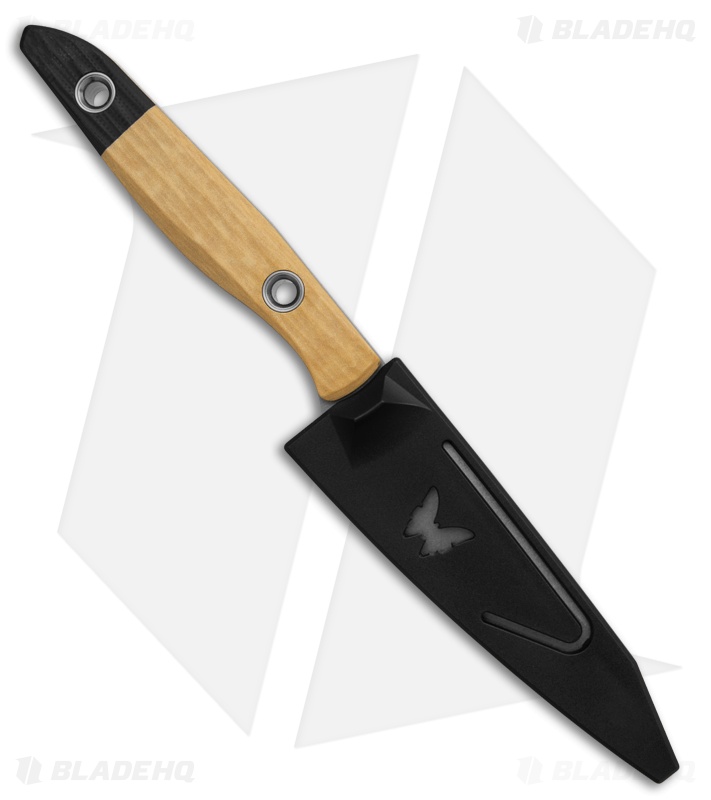 Benchmade True Paring Fixed Blade Knife Maple Valley Richlite (4.1") 4045-02