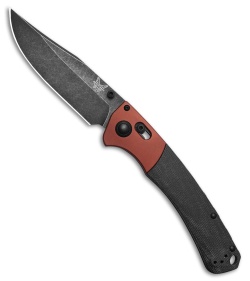 Benchmade Crooked River AXIS-Lock Knife Black Micarta/Burnt Copper (4&quot; Black SW) | 219484