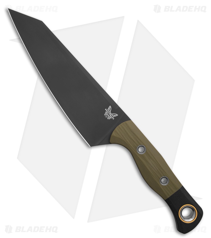Benchmade Wildcoast Fixed Blade Knife OD Green G-10 Black