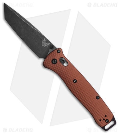 Benchmade Bailout AXIS Lock MagnaCut Knife Burnt Copper Al (3.4" DLC Battlewash)