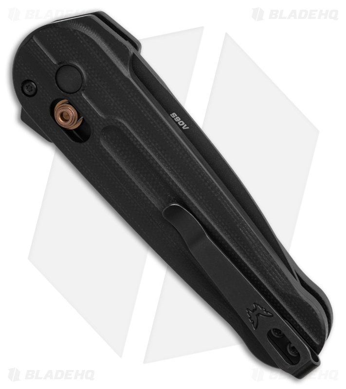 Benchmade Lowden AXIS Lock Knife Black G-10 (2.8" Black S90V) 491BK-02