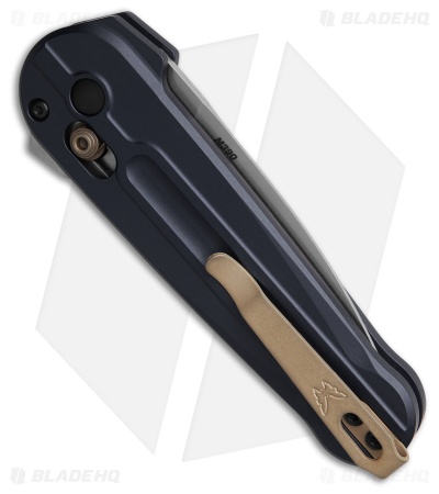 Benchmade Lowden AXIS Lock Knife Crater Blue Aluminum (2.8" Satin) 491