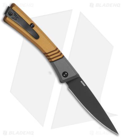 Benchmade Successor Slip Joint Knife Ash Gray/Burnt Brass Al (2.6" Black)