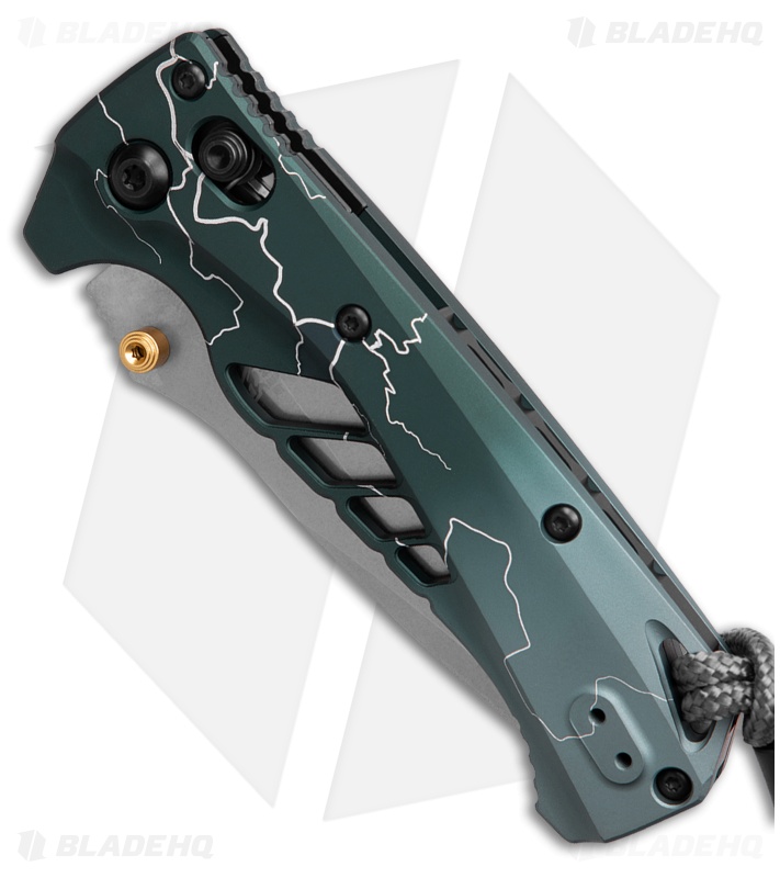 Benchmade x Abel Mini Adira LE AXIS Lock Knife Dark Waters Lightning (3.2" SW)