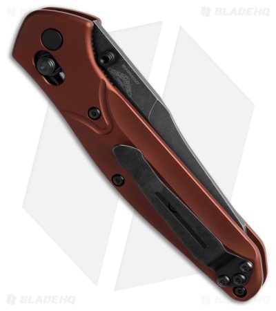Benchmade 940 Osborne AXIS Lock Knife Burnt Copper Al (3.4" Black SW)