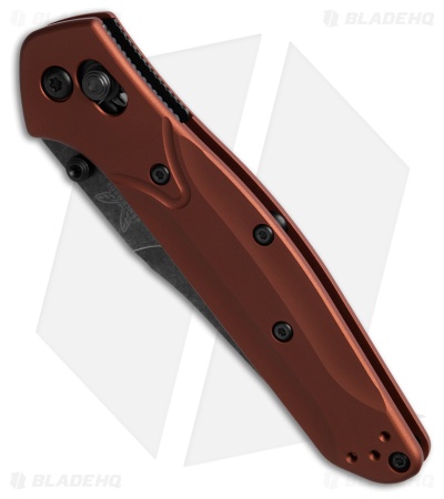 Benchmade 940 Osborne AXIS Lock Knife Burnt Copper Al (3.4" Black SW)