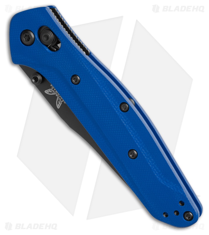 Benchmade 940 Zero Forks Osborne Axis Lock Knife Blue G-10
