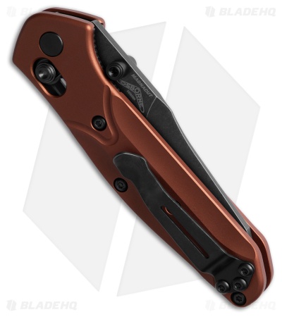 Benchmade Mini Osborne AXIS Lock Knife Burnt Copper Al (2.9" Black SW) 945BK-03
