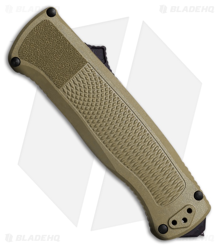 Benchmade Shootout D/A OTF Tanto Knife Ranger Green (3.5" Black S30V) 5370BK-11