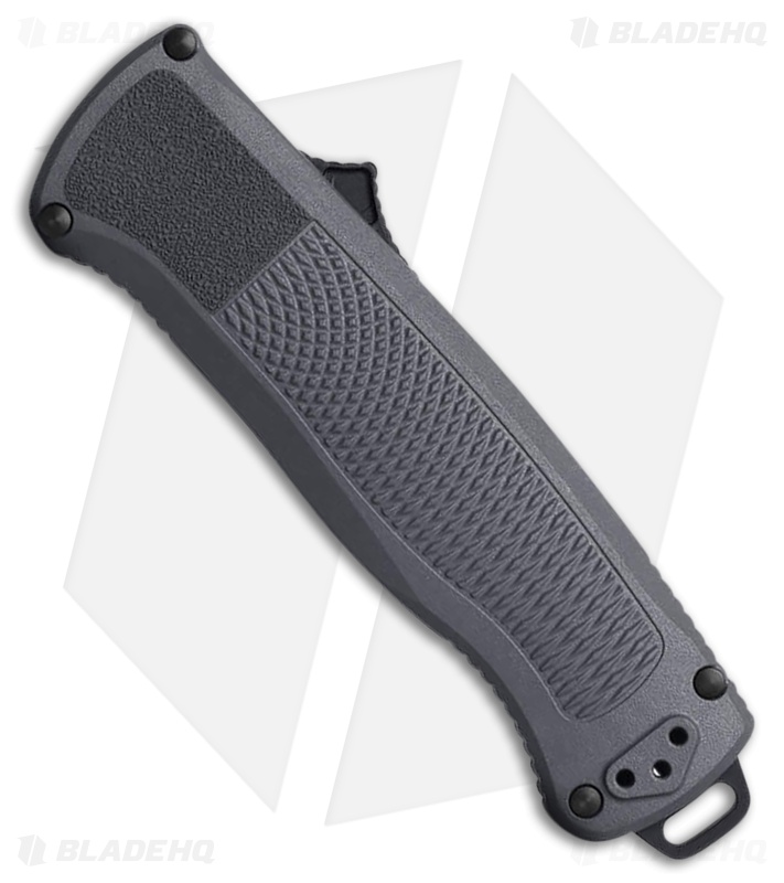 Benchmade Shootout D/A OTF Drop Point Knife Dark Gray (3.5" BLK S30V) 5371BK-05