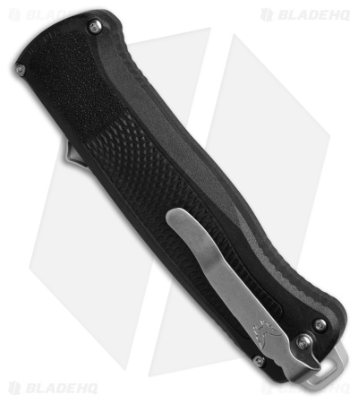 Benchmade Shootout D/A OTF Knife Black Grivory (3.5" Stonewash) 5371-2501