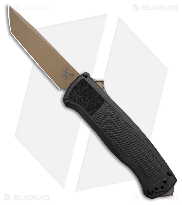 Benchmade Shootout D/A OTF Knife CF-Elite (3.5" FDE PVD S30V) 5370FE-08