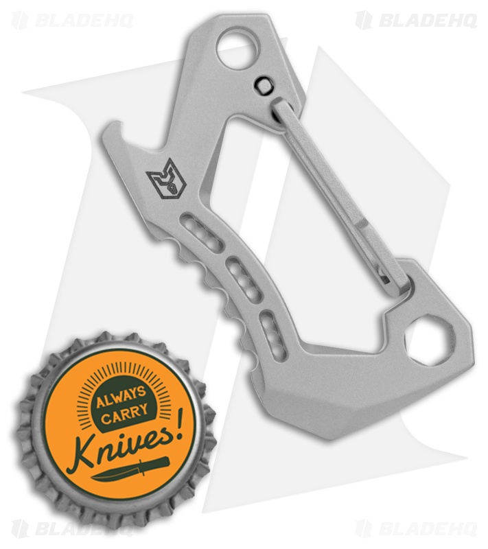 Bestechman Bestechman Ti Carabiner Grey