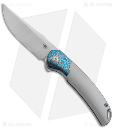 Bestech Knives Supernova Liner Lock Knife Titanium (3.07" Satin) BT2111D
