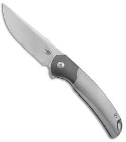 Bestech Knives Supernova Liner Lock Knife Gray Titanium (3.07" Satin) BT2111A