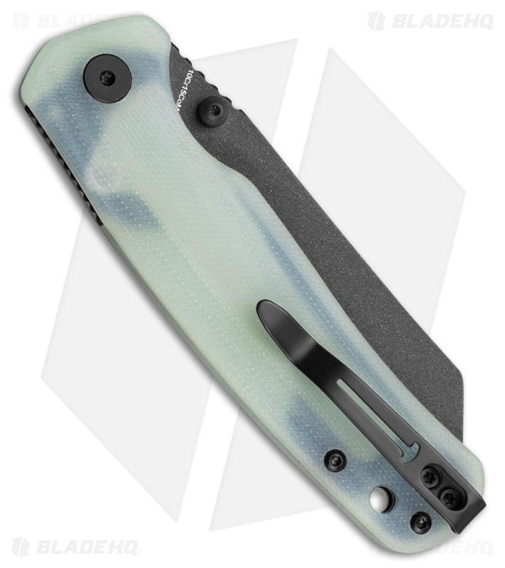 Bestechman Cicada's Wing Top Liner Lock Knife Jade G-10 (3.15" Black)