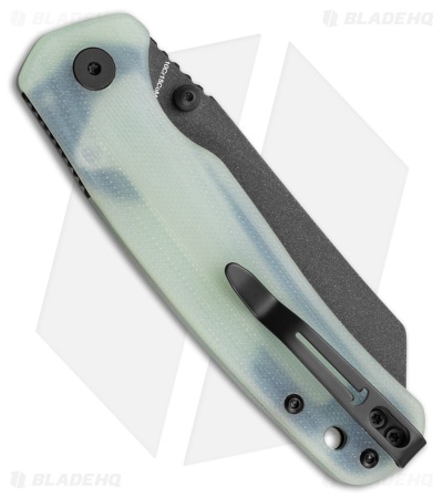 Bestechman Cicada's Wing Top Liner Lock Knife Jade G-10 (3.15" Black)