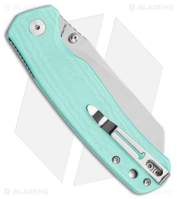 Bestechman Cicada's Wing Top Liner Lock Knife Light Blue G-10 (3.15" Satin)
