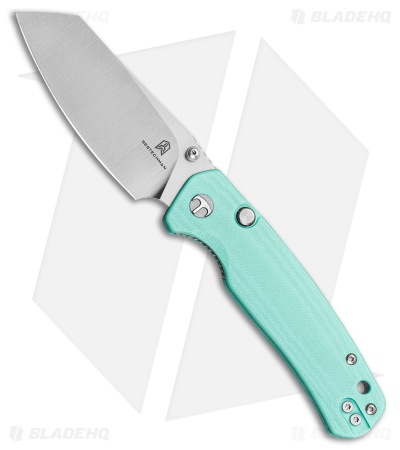Bestechman Cicada's Wing Top Liner Lock Knife Light Blue G-10 (3.15" Satin)
