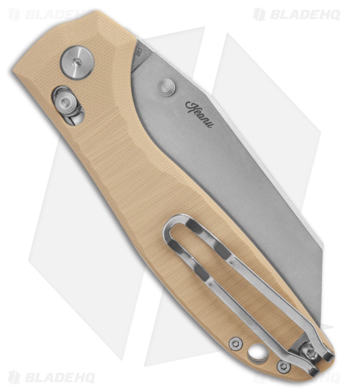 Bestech Knives Kendo Taschenmesser – G10 Griff, Linerlock, Beige
