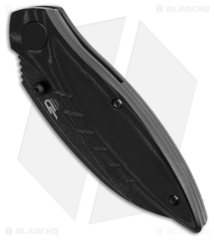 Bestech Knives Mantidae Liner Lock Knife Black Micarta (2.96" Black) BG60D
