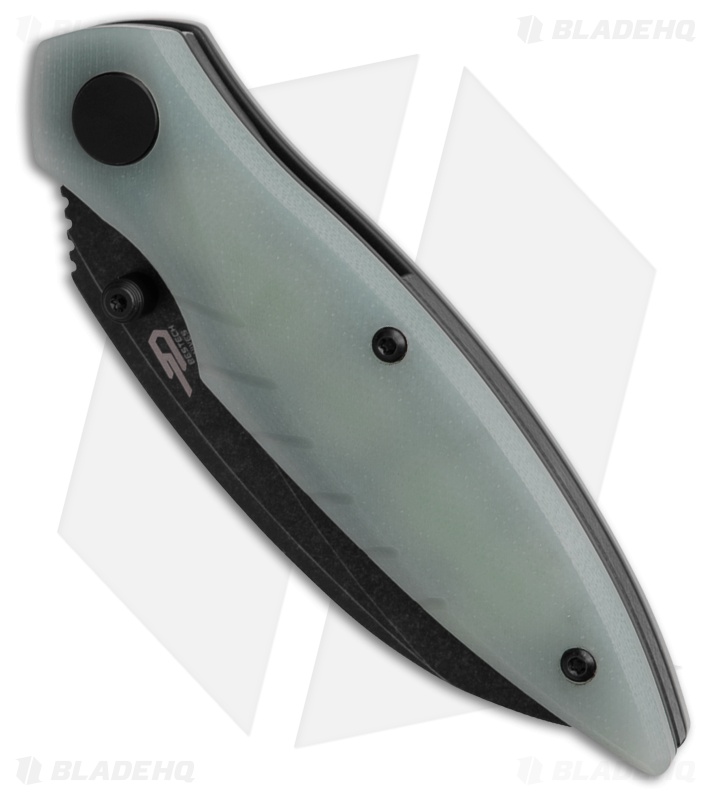 Bestech Knives Mantidae Liner Lock Knife Jade G-10 (2.96" Black SW) BG60C