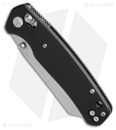 Bestechman Cicada's Wing Crossbar Lock Knife Black G-10 (3.15" Satin) BMK06K