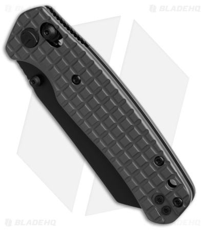 Bestechman Cicada's Wing Bar Lock Knife Frag Pattern Gray PVD SS (3.15" PVD)