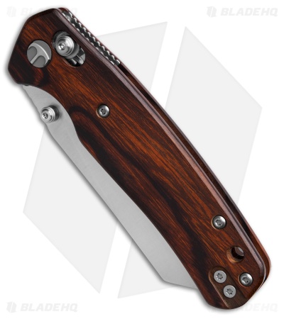 Bestechman Cicada's Wing Bar Lock Knife Desert Ironwood (3.15" Satin)