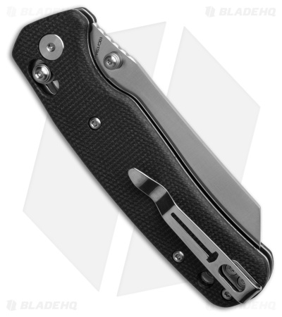 Bestechman Cicada's Wing Crossbar Lock Knife Gray Micarta (3.15" Satin)