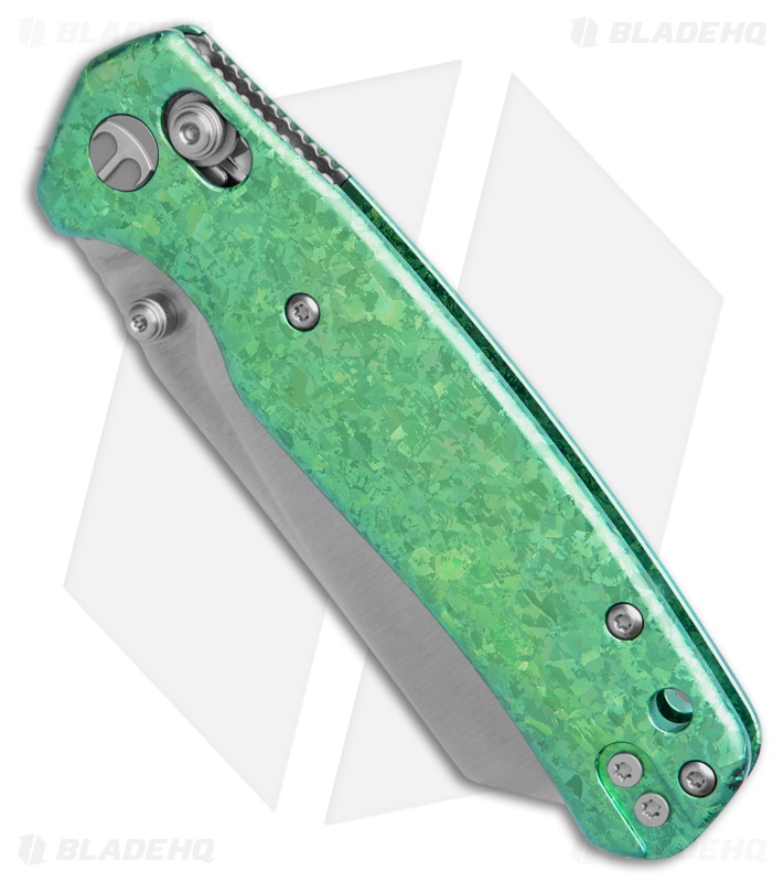 Bestechman Cicada's Wing | Green Crystallized Titanium