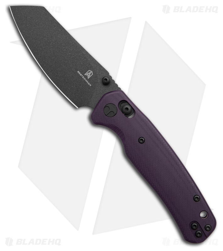 Bestechman Cicada's Wing Knife Purple G-10 Black BMK06B