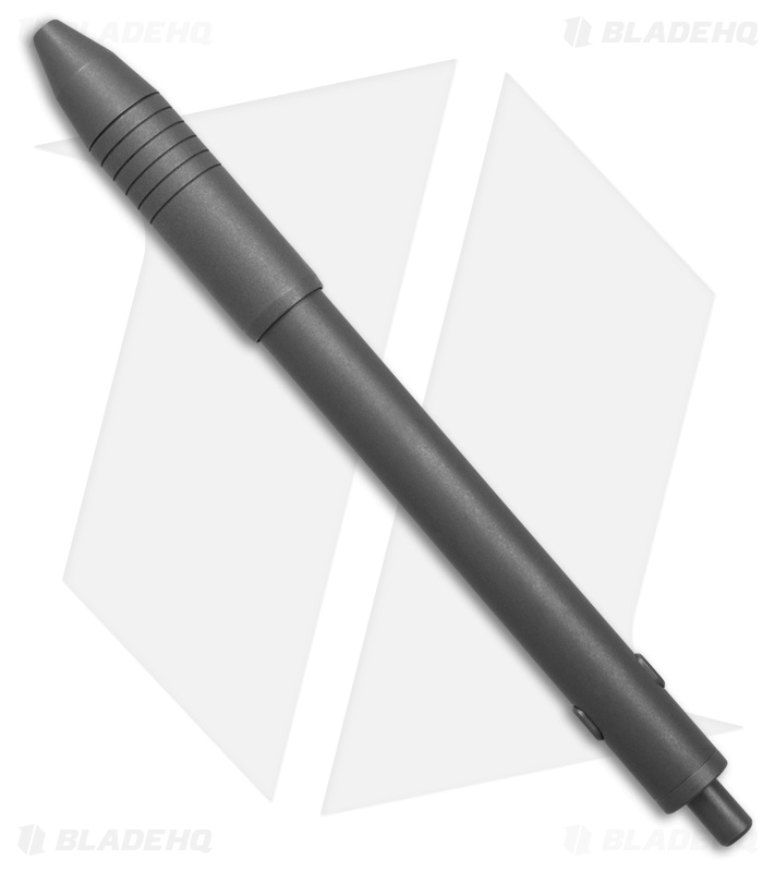 Big Idea Design Dual Side Click Pen - SW Titanium- Blade HQ