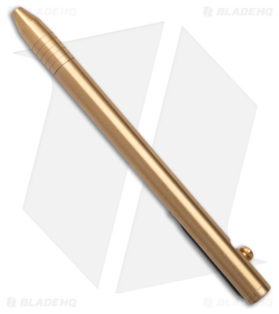 Big Idea Design Slim Bolt Action Pen - Brass