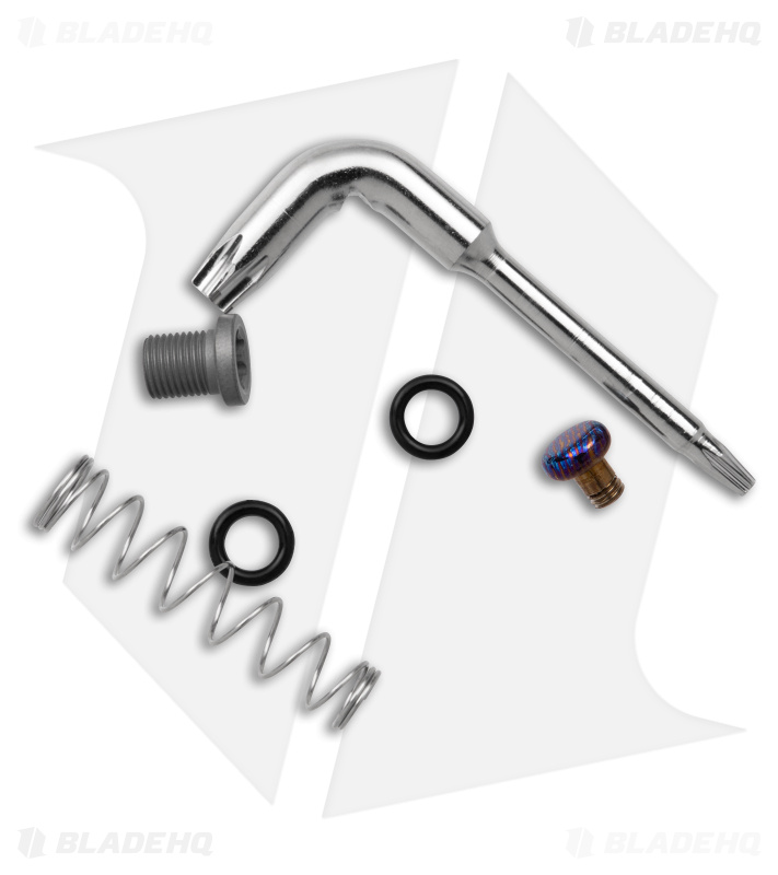 Big Idea Design Slim Bolt Action Pen - DLC Black Titanium - Blade HQ