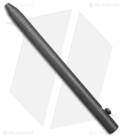 Big Idea Design Slim Bolt Action Pen - Stonewashed Titanium