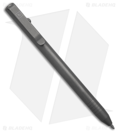 Big Idea Design Slim Bolt Action Pen - Stonewashed Titanium