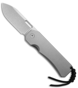 Big Idea Design TI Pocket Knife Frame Lock Gray Titanium (2.8" Stonewash)