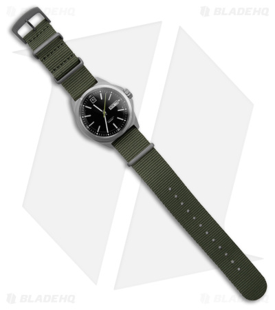 Big Idea Design Ti Field Watch Solar Driven (Stonewashed Titanium)